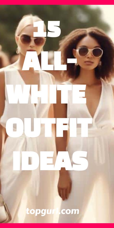 Discover the elegance of all-white outfits and how to elevate them with simple styling tips, perfect for any occasion—read on for inspiration. White Yacht Outfit, All White Nye Outfit, What To Wear To A White Party, White Night Cruise Outfit, All White Pool Party Outfit, White Cruise Outfits, White Party Outfits Women, White Theme Party Outfit, White Party Attire