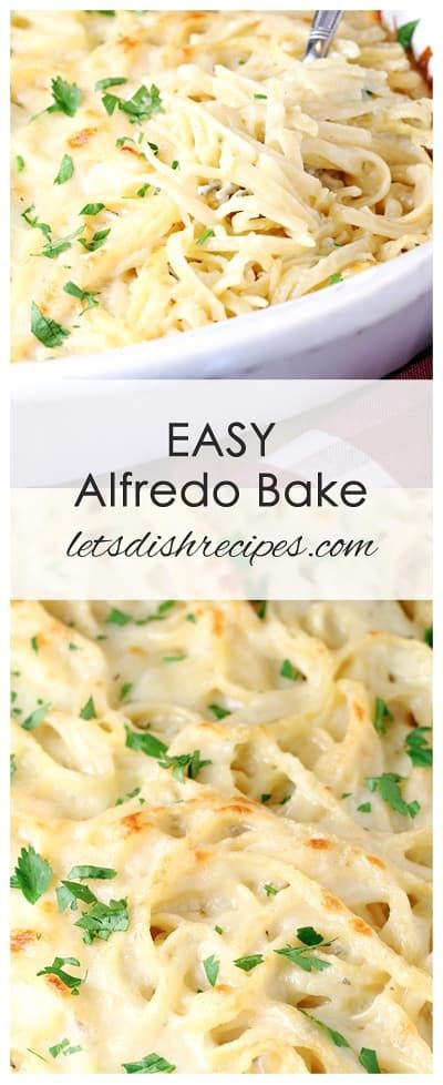 Easy Alfredo Bake Alfredo Recipe Easy, Easy Fettucini Alfredo, Pasta Alfredo Recipe, Alfredo Ravioli, Alfredo Bake Recipe, Fetuchini Alfredo, Fettucini Alfredo Recipe, Fetuccini Alfredo, Easy Sauces