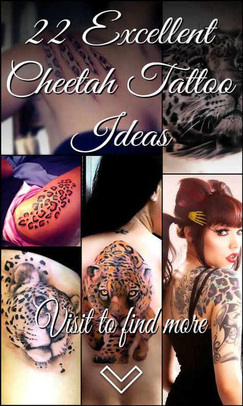 22+Excellent+Cheetah+Tattoo+Ideas Cheetah Print Tattoos, Leopard Print Tattoos, Cheetah Tattoo, Hip Tattoos Women, Chest Tattoos For Women, Dark Art Tattoo, Rib Tattoo, Hip Tattoo, Chest Tattoo