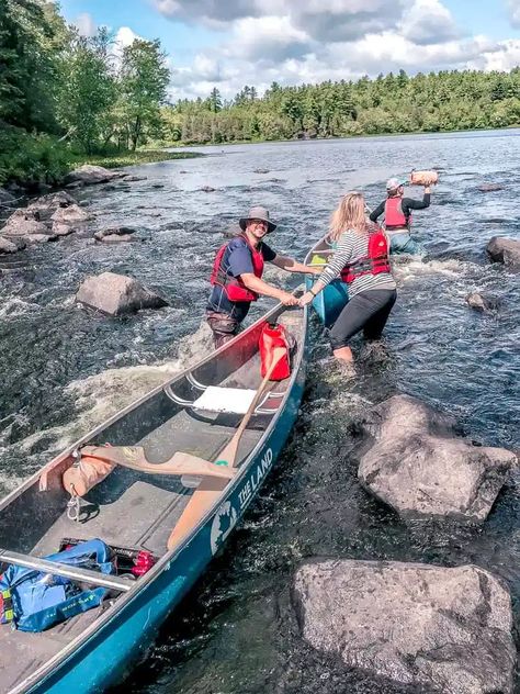 Whitewater Canoeing, Canadian Canoe, Ontario Parks, Canoe Camping, Kayak Boats, Backcountry Camping, Kayak Camping, Canada Road Trip, Adventure Inspiration