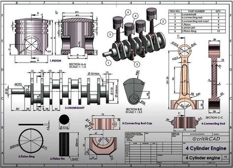 Solid Works Project, Solid Works Assembly Drawings, Solid Works Design, Solidworks Drawings Assembly, Mechanical Engineering Design Technical Drawings, Assembly Drawing Mechanical, Mechanical Design Drawings, Inventor Drawing, Solidworks Drawings