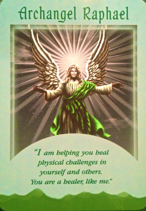 pictures of healing angels | ... deck, by Doreen Virtue, Ph.D: Archangel Raphael ~ Angel Of Healing Archanděl Michael, Angel Protector, Raphael Angel, Angel Therapy, Archangel Prayers, Angel Readings, Free Angel, Angel Card, Angel Signs