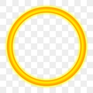 Neon Circle, Ring Vector, Photo Booth Design, Circle Png, Circle Circle, Circle Vector, Yellow Circle, Png Illustration, Fire Ring