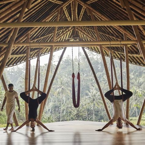 Wellness Honeymoon in Bali Wood Pavilion, Como Shambhala, Yoga Shala, Bali Yoga, Luxury Wellness, Bali Honeymoon, Bali Resort, Bali Vacation, Yoga Space