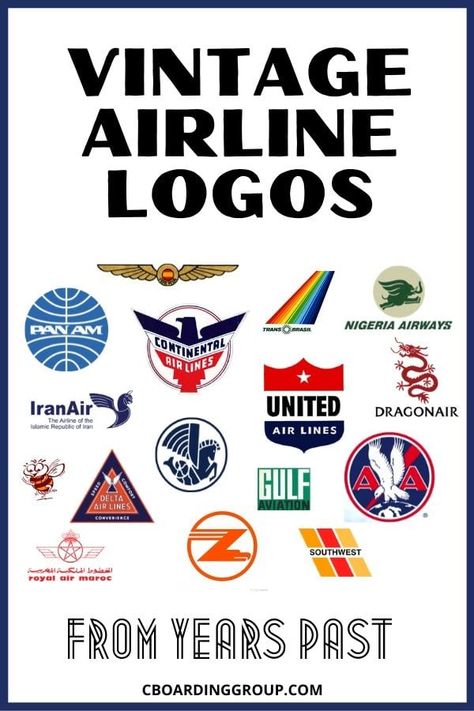 Airplane Logo Design, Airplane Logo, Flight Logo, Aviation Logo, Airlines Logo, Airlines Branding, Continental Airlines, Vintage Airline, Mile High Club