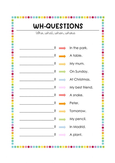 WH-Questions interactive exercise for 3rd, 4th, 5th, 6th Wh Questions Flashcards, Wh Worksheets Wh Questions, 3rd Class English Worksheet, What When Where Why How Worksheet, Question Words Activities, Wh Question Worksheet For Kids, Question Words Worksheet, Wh Questions Worksheet, Wh Questions Kids