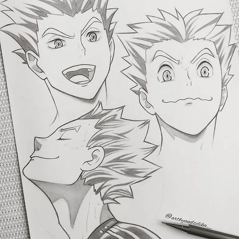 Kotaro Bokuto, Anime Drawing Sketches, Anime Lineart, Anime Drawing Books, Art Tools Drawing, Figure Drawing Reference, Cool Sketches, Anime Character Drawing, Art Drawings Sketches Simple