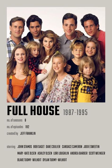 Full House Television Show Poster Full House Poster, Full House Show, Scott Weinger, Full House Tv Show, Steve Urkel, Room Collage, Bob Saget, Jodie Sweetin, Lori Loughlin