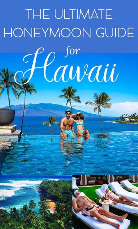 Honeymoon guide to Hawaii Hawaii Honeymoon Resorts, What To Do In Hawaii, Maui Hawaii Honeymoon, Honeymoon In Hawaii, Maui Honeymoon, Affordable Honeymoon, Tropical Honeymoon, Hawaii Resorts, Hawaii Travel Guide