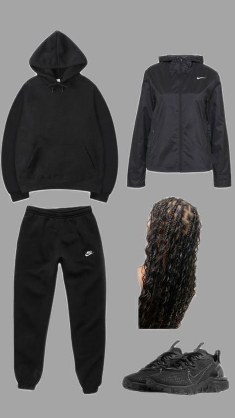 Black Essentials Outfit, Sweatpants Outfit Black, Adidas Sweatpants Outfit, Essentials Outfit, Black Essentials, Black Nike Sweatpants, Sweatpants Outfit, Adidas Sweatpants, Nike Sweatpants