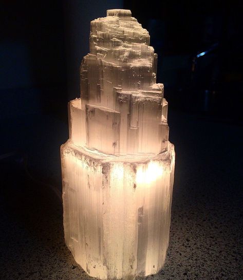 Taurus Element, Selenite Tower, Rock Lamp, Selenite Lamp, Stagnant Energy, Remove Negative Energy, Selenite Stone, Meditation Corner, Energy Cleansing