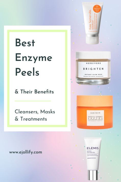 Enzyme Peel : Benefits & 7 Best Enzyme Exfoliant Enzyme Peel Benefits, Enzyme Exfoliant, Enzyme Exfoliator, Papaya Sorbet, Pumpkin Rice, Salon Life, Pineapple Enzyme, Enzyme Peel, Acid Peel