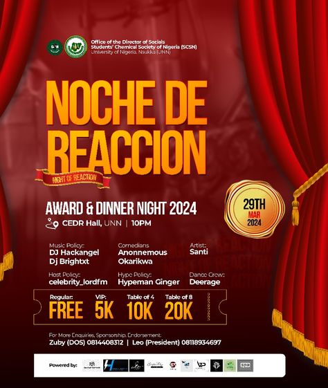 Infographics for a Dinner Party Night.  Flier Design Dinner And Award Night Flyer Design, Event Flyer Design Creative, Flier Designs Ideas, Dinner Flyer Design, Dinner Design, Flyer Inspiration, Car Advertising Design, Church Media Design, Church Backgrounds