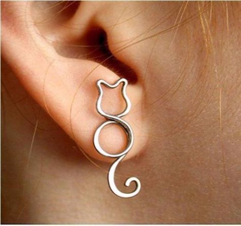 35 Cutest DIY Ideas With Cats https://diyjoy.com/diy-ideas-cats/ Diy Ring, Bijoux Fil Aluminium, Easy Diy Jewelry, Work Jewelry, Cat Jewelry, Wire Crafts, Cute Diys, Cat Earrings, Diy Schmuck