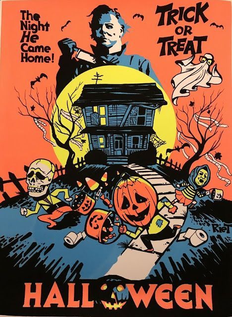 Halloween Houses, Movies Wallpaper, Vintage Halloween Art, Film Vintage, Cartoon Halloween, Carte Halloween, Horror Artwork, Halloween Cake, Horror Posters