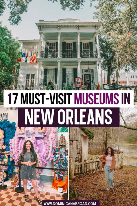 17 Must-Visit Museums in New Orleans Flamingo A Go Go New Orleans, New Orleans Art Museum, Faubourg Marigny New Orleans, Galatoires New Orleans, Things To Do In Nola, New Orleans Bookstores, New Orleans Museum Of Art, New Orleans October, New Orleans Thanksgiving