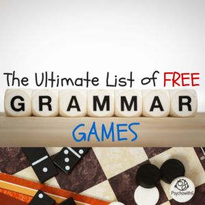 The Ultimate List of FREE Grammar Games -- a huge list of games to teach parts of speech, punctuation, sentence types, and writing. Grammar doesn't have to be boring! Sentence Types, Grammar Games, 4th Grade Writing, Grammar And Punctuation, Grammar Activities, Teaching Grammar, Teaching Ela, Teaching Language Arts, Middle School English