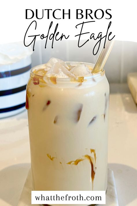 Golden Eagle Chai Recipe, Coffee Pot Recipes, Best Homemade Coffee Drinks, How To Make Dutch Bros Drinks At Home, Iced Espresso Drink Recipes, Dutch Bros Drinks Coffee Recipe, Iced Espresso Recipes At Home, Cold Espresso Drinks, Dutch Bros Coffee Recipes