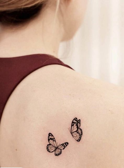 The Butterfly Tattoo, Monarch Butterfly Tattoo, Butterflies Tattoo, Butterfly Tattoos On Arm, Tip Of The Iceberg, Small Butterfly Tattoo, Butterfly Tattoos For Women, Petite Tattoos, Rosen Tattoo