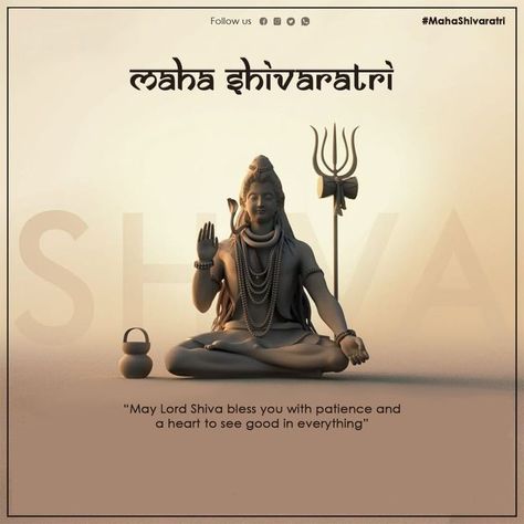 Mahashivratri Creative Post, Maha Shivratri Creative Post, Maha Shivratri Poster, Maha Shivratri Creative Ads, Maha Shivratri Creative, Maha Shivratri Video, Shivratri Post, Maha Shivratri Images, Maha Shivratri Wishes