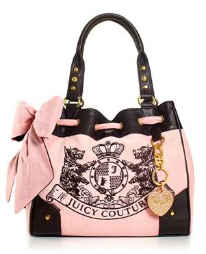 Pink & Black Juicy Couture bag Juicy Couture Purse, Juicy Couture Handbags, Authentic Designer Handbags, Couture Bags, Juicy Couture Bags, Bags Aesthetic, Cool Ideas, Pretty Bags, Carrie Bradshaw