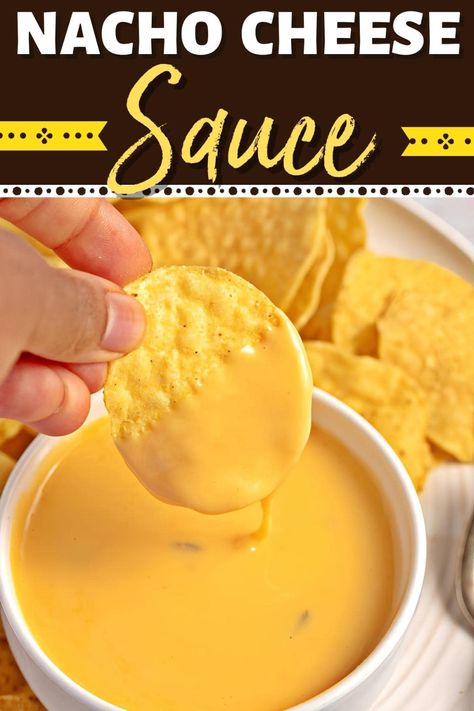 This homemade nacho cheese sauce is quick, easy, and delicious! With just 6 ingredients, you'll have a restaurant-quality sauce to top your favorite snacks. Best Nacho Cheese Sauce, Best Nacho Cheese, American Cheese Sauce, Easy Nacho Cheese, Nacho Cheese Sauce Recipe, Homemade Nacho Cheese, Kfc Gravy, Homemade Nacho Cheese Sauce, Nachos Cheese Dip