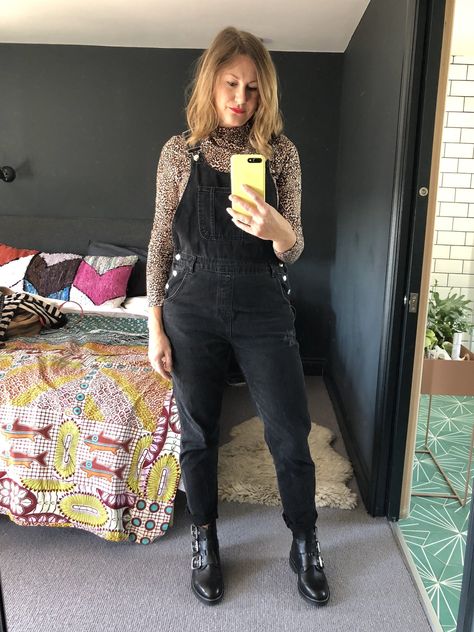 AW18 Dungaree Styling  — Emma Paton Dungaree Outfit Winter, Cute Dungaree Outfits, Emma Paton, Black Converse Boots, Dungaree Styling, Dungaree Outfits, Cute Dungarees, Fashion Tag, Mama Style