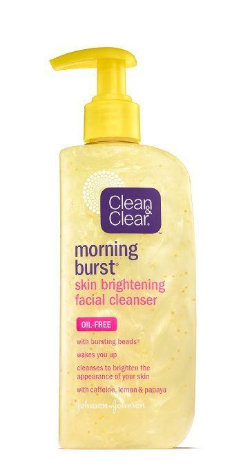 Clean and Clear Morning Burst Skin Brightening Cleanser Clean And Clear Products, Skincare Blackheads, Diy Cleanser, Brightening Cleanser, Skin Care Routine For 20s, Clean And Clear, Glow Skin, Facial Cleansers, Sensitive Skin Care