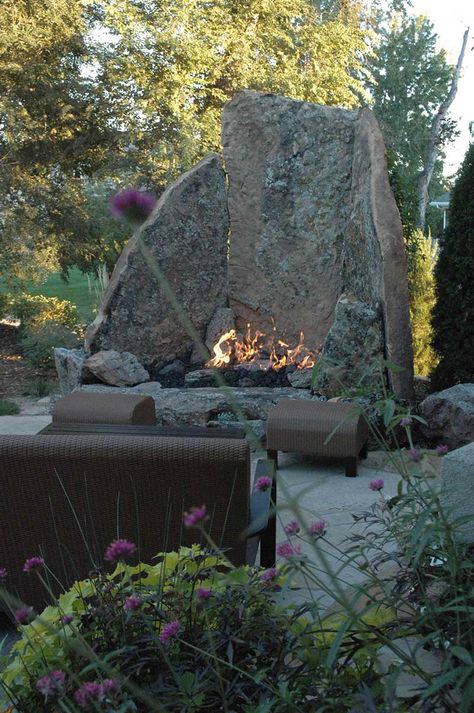 Outdoor Fireplace Designs Outdoor Fireplace Designs, Fireplace Designs, Outdoor Fireplace Patio, Backyard Fireplace, Have Inspiration, Backyard Fire, Fire Pit Backyard, Backyard Patio Designs, Fireplace Design