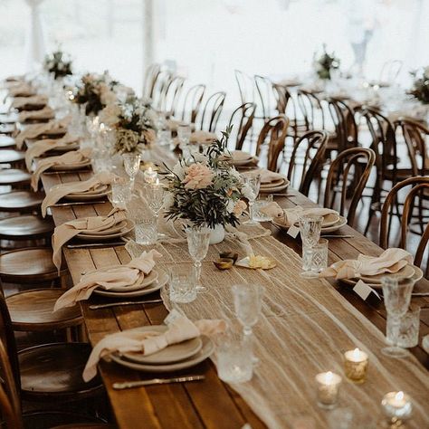 Ivory Cheesecloth Table Runner Wedding Table Setup, Cheesecloth Table Runner, Diy Jar, Rustic Table Runners, Wedding Centrepieces, Rustic Wedding Table, Wedding Cake Table, Rustic Wedding Centerpieces, Table Runners Wedding