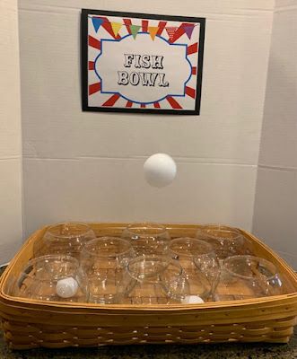 Christmas Carnival Fish Bowl Game Fish Bowl Game, Fish Bowls, Swedish Fish, Christmas Carnival, Ping Pong Balls, Fall Fest, Bowl Game, Carnival Games, Fishing Game