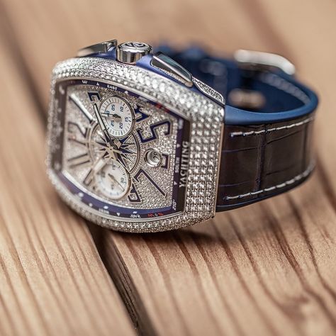 Franck Muller on Instagram: “The Vanguard Yachting™ collection develops a refined vision of time with its nautical details. It is the perfect illustration of precision…” Franck Muller Watches, Franck Muller, Round Watch, Men's Watches Luxury, Victorinox Swiss Army, Men's Watches, Luxury Watches For Men, Armani Exchange, Men's Collection