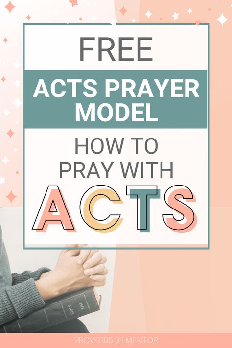 Free ACTS Prayer Model: How to Pray with A.C.T.S Prayer Template, Acts Prayer, Encouragement Posters, Praying Wife, Study Printables, Godly Things, Connect With God, Christian Studies, Prayer Journals