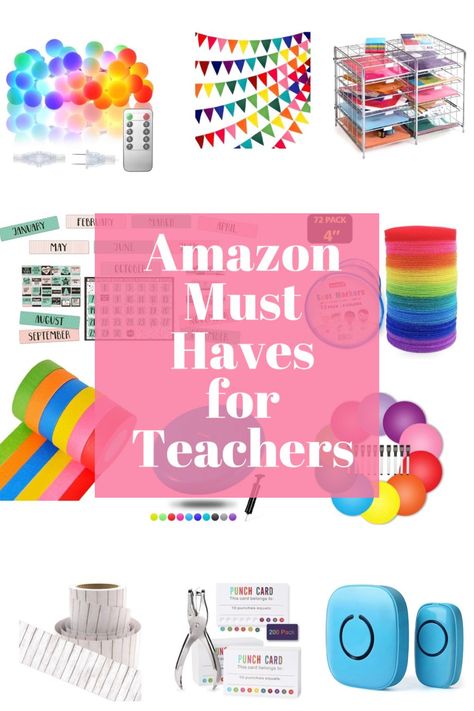 Preschool Class Must Haves, Preschool Room Must Haves, Preschool Classroom Wishlist, Preschool Amazon Wishlist, 5th Grade Must Haves, Must Have Classroom Supplies, 4th Grade Must Haves, Classroom Decor Amazon, Kindergarten Classroom Supplies