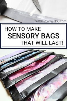 Diy Sensory Toys, Sensory Water, Diy Sensory Board, Bags To Make, Sensory Bag, Sensory Wall, Sensory Bags, Natural Play, Baby Sensory Play