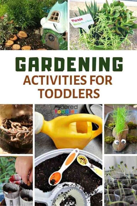 Get your toddler gardening with this easy seed planting activity idea - great for a Spring or Summer toddler activity that you can do outside or inside. Toddler Gardening, Toddler Garden, Gardening Activities, Outdoor Activities For Toddlers, Spring Activity, Kids Gardening, Summer Gardening, Play Garden, Activity For Toddlers