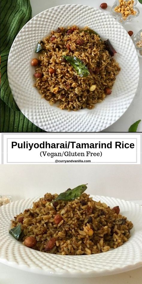 Tamarind Recipes Vegan, Fried Rice Aesthetic, Rice Aesthetic, Fried Rice Egg, Tamarind Rice, Tamarind Recipes, Rice Curry, Rice Egg, Khana Khazana