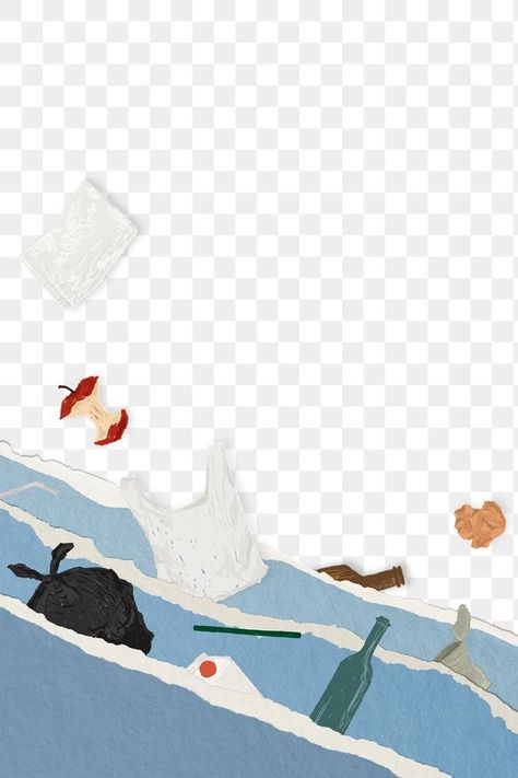 Water Waste Poster, Ocean Pollution Poster, Water Pollution Images, Recycle Poster Design, Water Illustration Design, Recycle Background, Pollution Images, Waste Illustration, Polluted Water