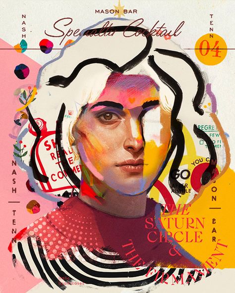 Poster Grafico, Lapin Art, Poster Graphic Design, Collage Portrait, Art Du Collage, Digital Collages, Digital Collage Art, Collage Art Projects, Year 8