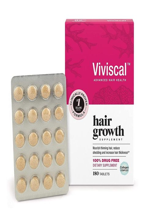 Viviscal Women's Hair Growth Supplements with Proprietary Collagen Complex, 1 Selling for Clinically Proven Results of Thicker, Fuller Hair; Nourish Thinning Hair (180 Tablets - 3 Month Supply) #hairgoals #hair #hairstyles #hairstylist #haircolor #hairstyle #balayage #behindthechair #haircut #hairinspo #hairtransformation #haircare #beauty #hairdresser #longhair #naturalhair #hairoftheday #instahair #healthyhair #blondehair #modernsalon #hairextensions #curlyhair #blonde #hairinspiration Increase Hair Thickness, Hair Growth Pills, Hair Growth Women, Growth Supplements, Thicker Fuller Hair, Hair Supplements, Health Professional, Vitamins For Hair Growth, Hair Growth Supplement