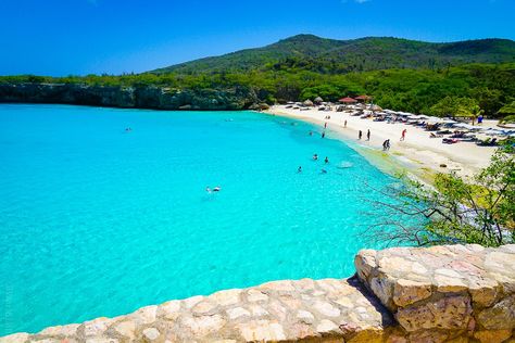 I started crying with the beauty when I first saw Kenepa Grandi on Caribbean Island of Curacao. Curacao Beaches, Abc Islands, Curacao Island, Caribbean Culture, Caribbean Island, Beach Vacations, Most Beautiful Beaches, Best Beaches, Island Vacation