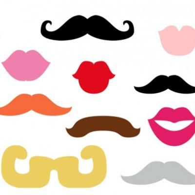 Free photo booth printable lips and mustaches...fun for a birthday party! Photo Booth Props Free Printables, Photo Booth Printables, Printable Props, Photobooth Props Printable, Printable Photo Props, Props Free, Anniversaire Diy, Mustache Party, Photos Booth