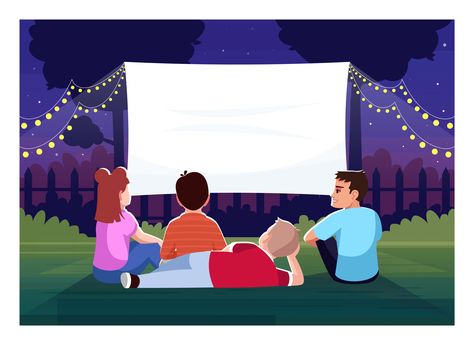 Inflatable Movie Screen, Backyard Movie Theaters, Outdoor Movie Screen, Wedding Caricature, Open Air Cinema, Outdoor Projector, Outdoor Screens, Backyard Movie, Outdoor Inflatables