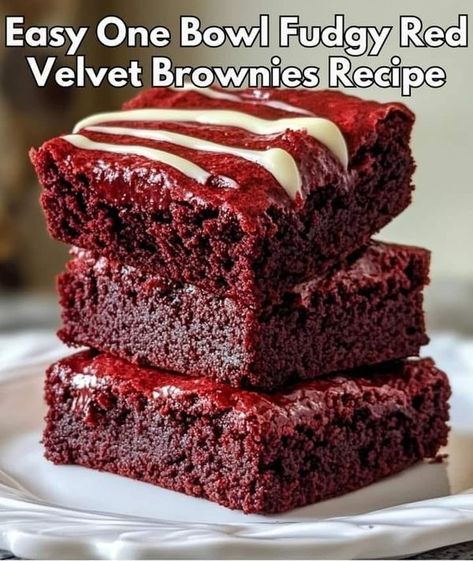 Red Velvet Brownies Recipe, Red Velvet Fudge, Red Velvet Truffles, Velvet Desserts, Brownies Ingredients, Red Velvet Desserts, Velvet Brownies, Red Velvet Flavor, Red Velvet Recipes