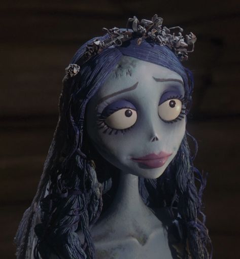 Corpse Bride, Blue Hair, Makeup, Hair, Blue, Black, Make Up