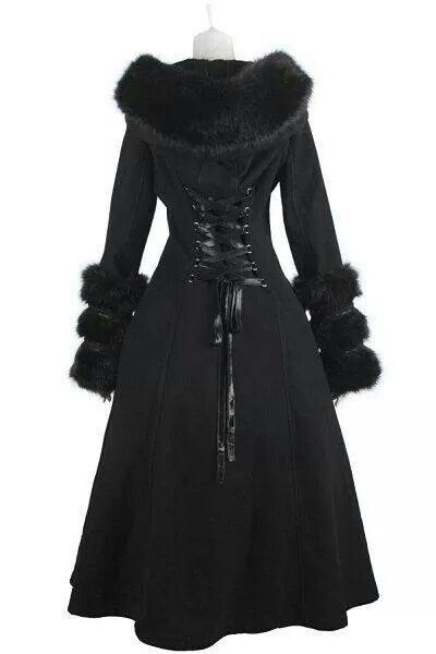 Batlace clothing Milady De Winter, Gothic Coat, Gothic Clothes, Eclectic Fashion, Winter Coats Women, Gothic Lolita, Goth Fashion, Gothic Fashion, Coats For Women