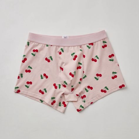 Urban Outfitters Pink Cherry Tossed Icon Boxer Brief Size Medium M Nwt Cherry Tossed Icon Boxer Brief Sku #82503236 Color Code: 066 Fitted Cotton Stretch Boxer Shorts Topped With An Allover Cherry Motif. Finished With A Solid Color Elastic Stretch Waistband. Features - Cherry Icon Boxer Briefs - Stretch Elastic Waistband - Fitted Silhouette Content + Care - 95% Cotton, 5% Elastane - Machine Wash - Imported Hello Kitty Boxers, Boxers Female, Pretty Underwater, Pink Boxers, Boxers Aesthetic, Girl Boxer Briefs, Cherry Icon, Boxers For Women, Heart Boxers