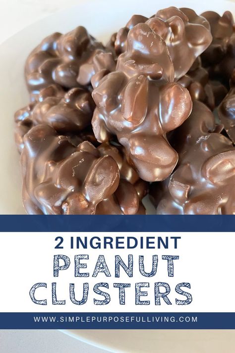 Peanut Clusters Recipe, Peanut Cluster, Christmas Trash, Peanut Clusters In Crockpot, Almond Bark Recipes, Clusters Recipe, Chocolate Peanut Clusters, Peanut Chocolate, Chocolate Covered Nuts