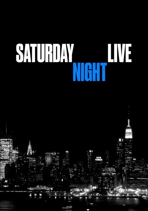 Saturday Night Live Poster, Snl Poster, Posters Dorm, Friday Night Live, Parade Ideas, Late Night Show, Boys And Girls Club, Poster Ideas, Night Live