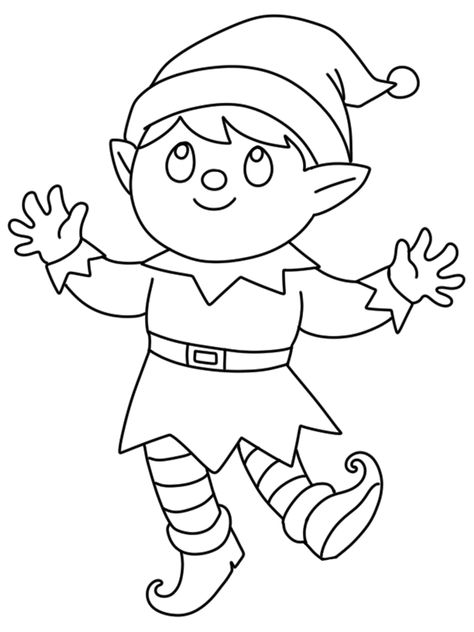 Print Coloring Pages Elves Coloring Pages, Elf Printables Free, Elf Coloring Pages, Free Printable Christmas Coloring Pages, Elf Coloring, Print Coloring Pages, Minion Coloring Pages, Christmas Colouring Pages, Elf Drawings